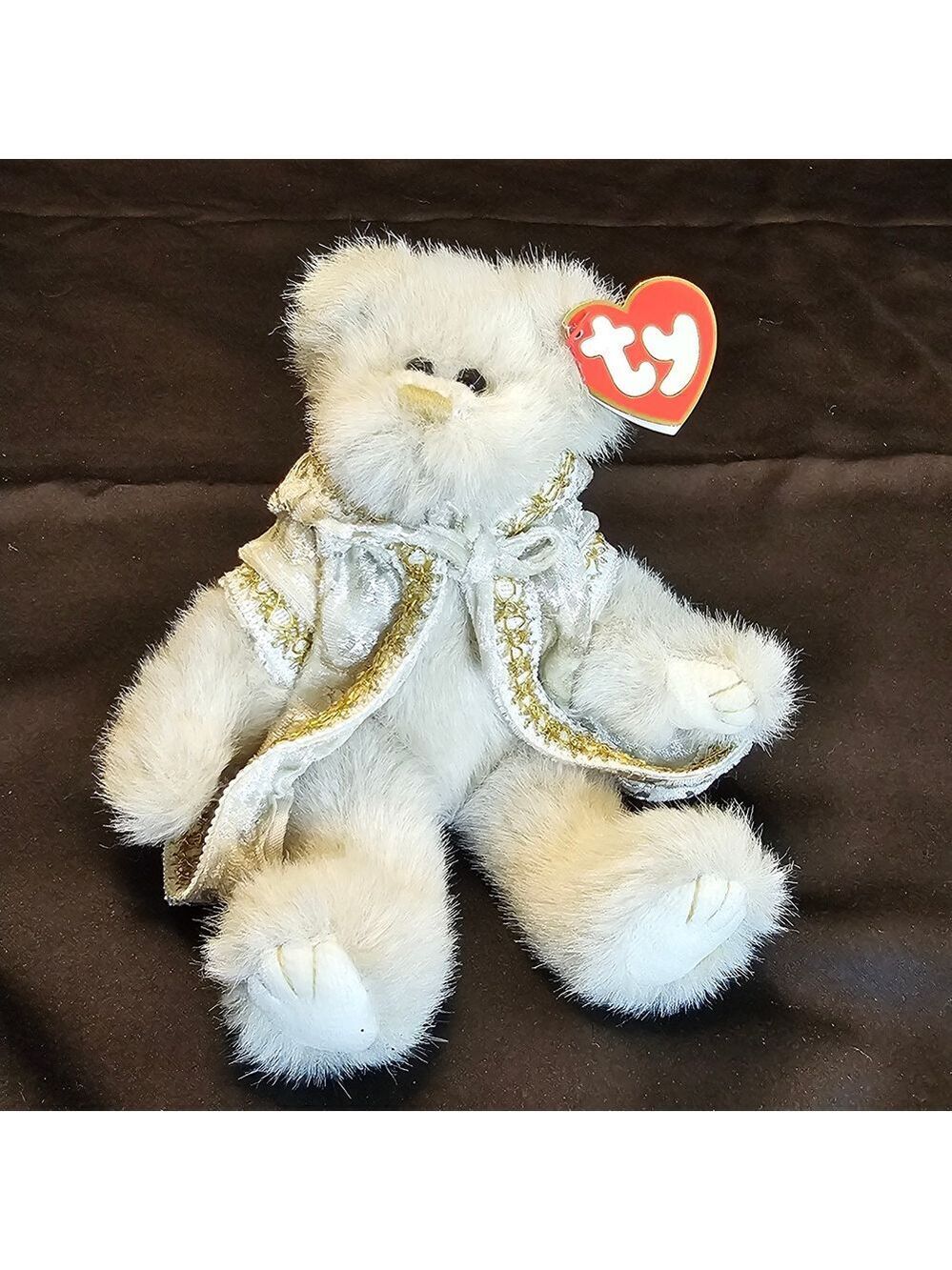 TY Attic Treasures Gwndolyn Bear Plush Vintage